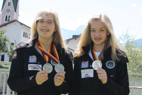 Vizeweltmeister Lisa und Nadine Ungerank